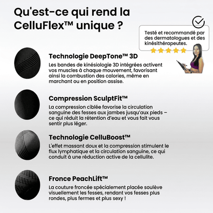 Veltene Paris CelluFlex 3D - Leggings de compression