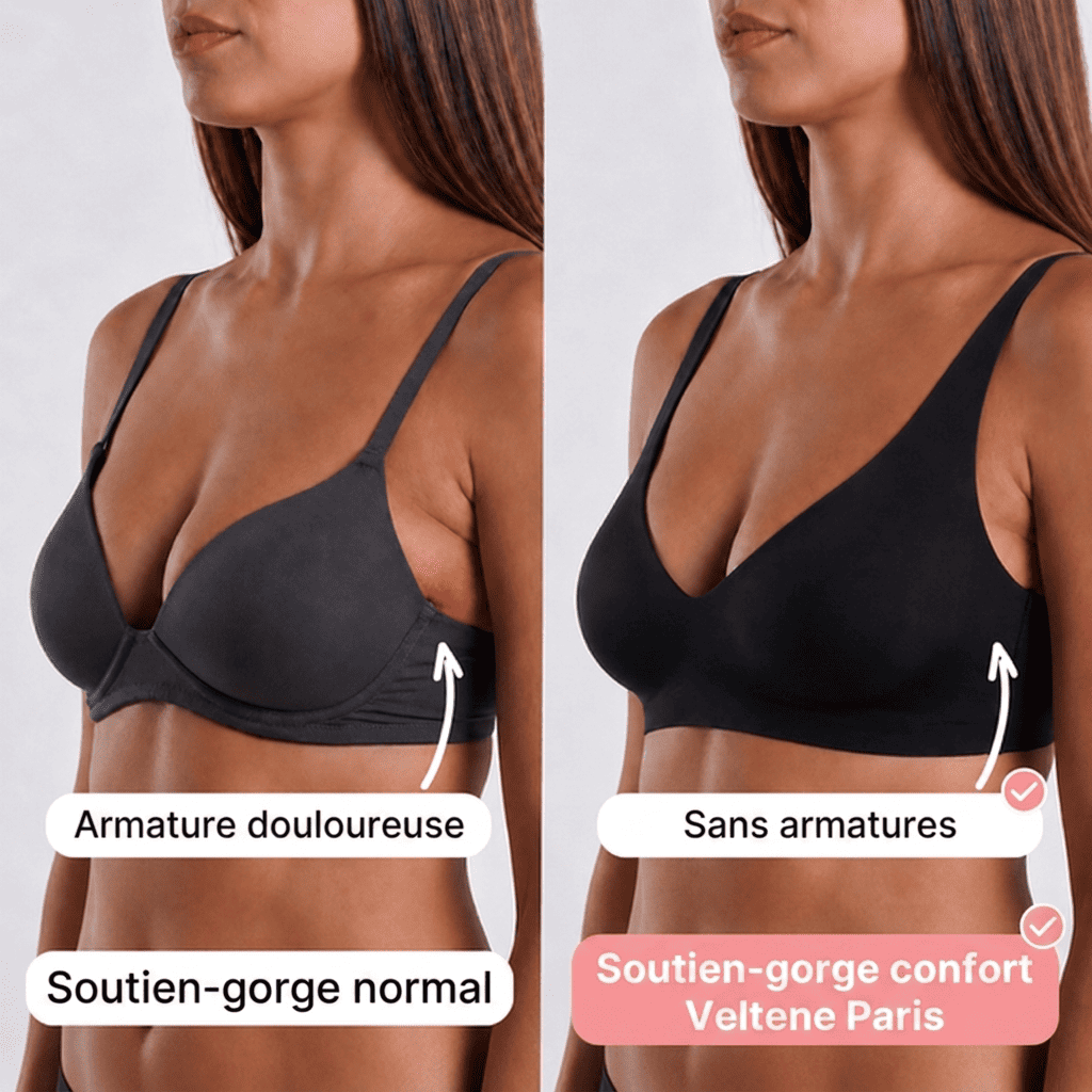 Veltene Paris soutien-gorge confort — Sans couture et sans armatures