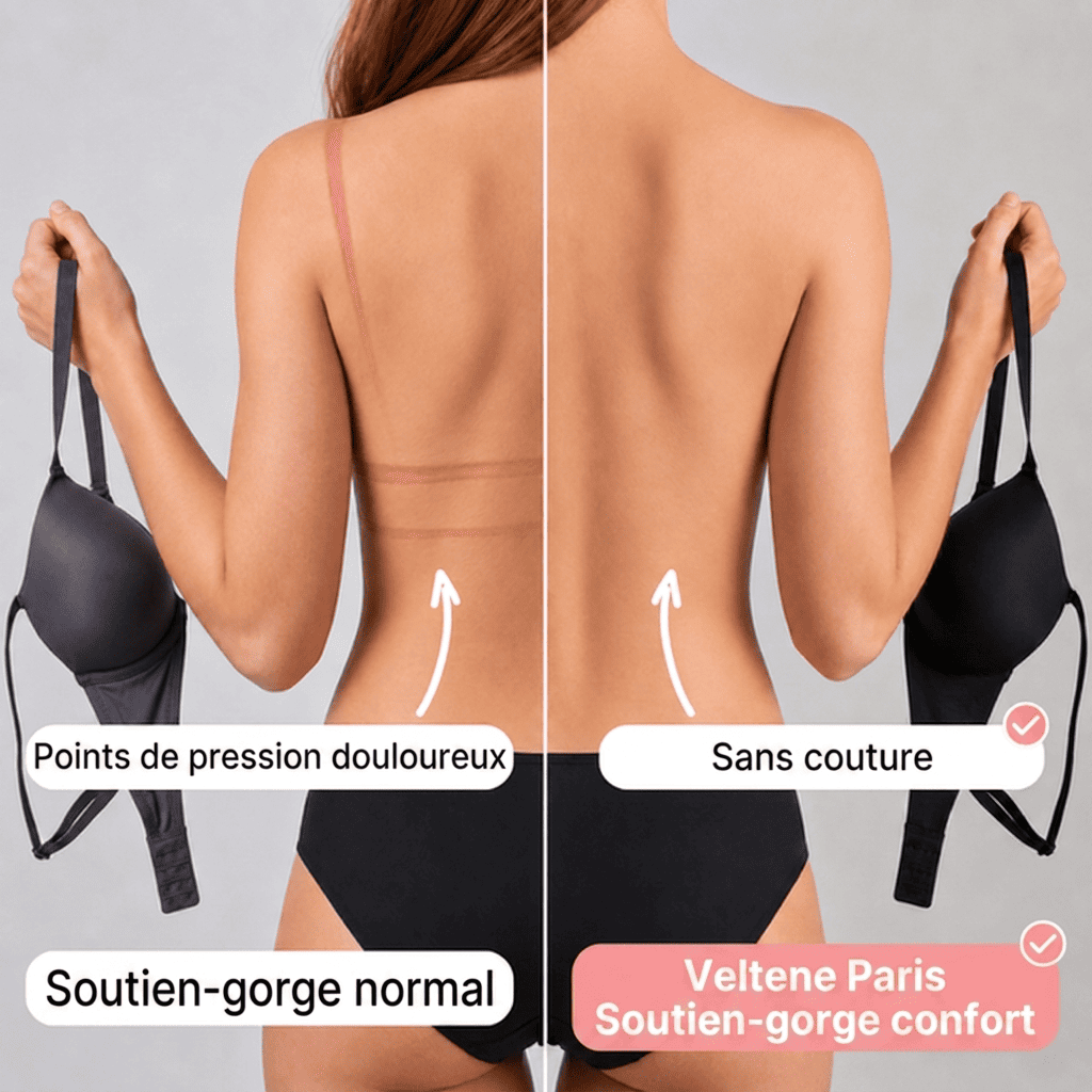 Veltene Paris soutien-gorge confort — Sans couture et sans armatures