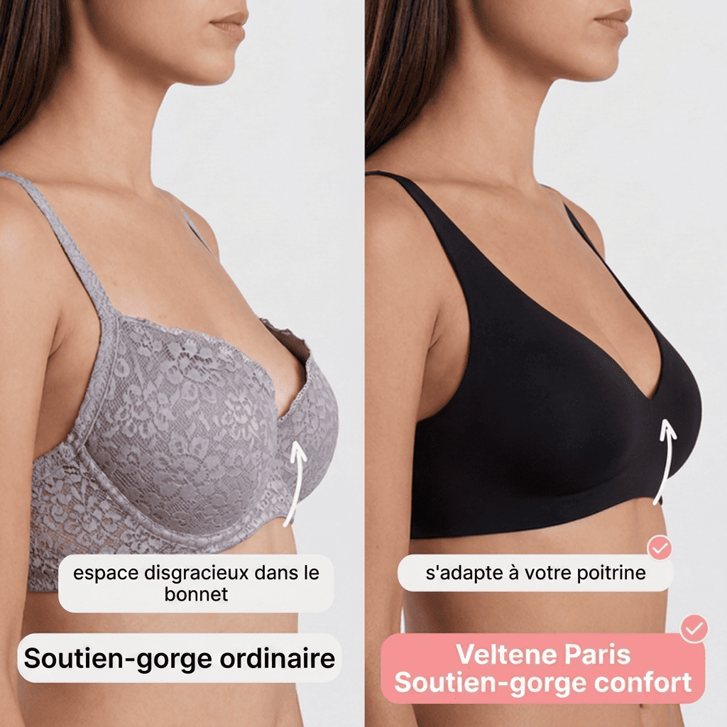 Veltene Paris soutien-gorge confort — Sans couture et sans armatures