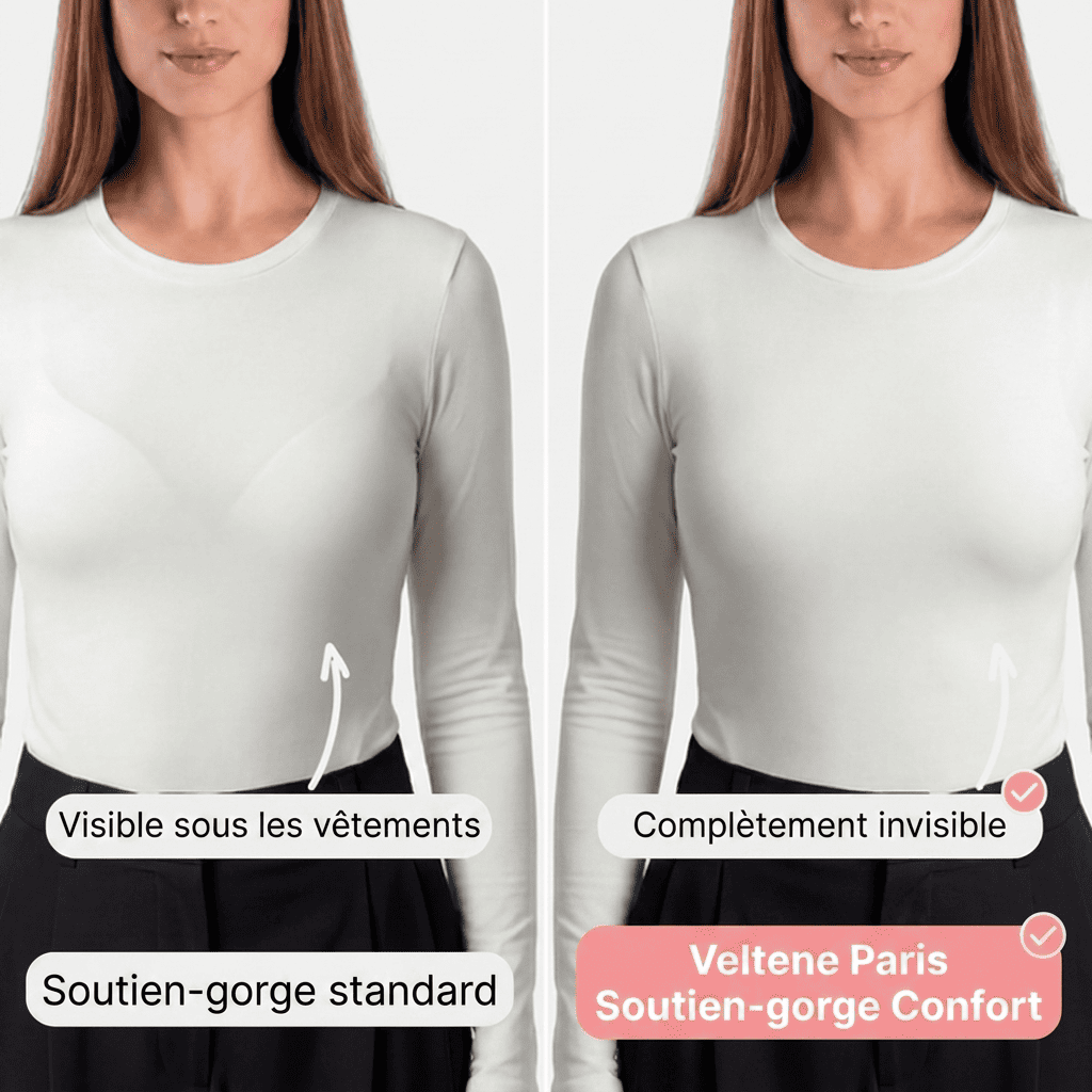 Veltene Paris soutien-gorge confort — Sans couture et sans armatures