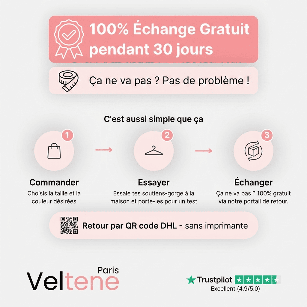 Veltene Paris soutien-gorge confort — Sans couture et sans armatures