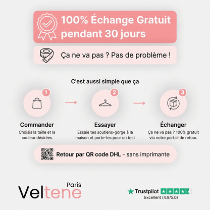 Veltene Paris soutien-gorge confort — Sans couture et sans armatures