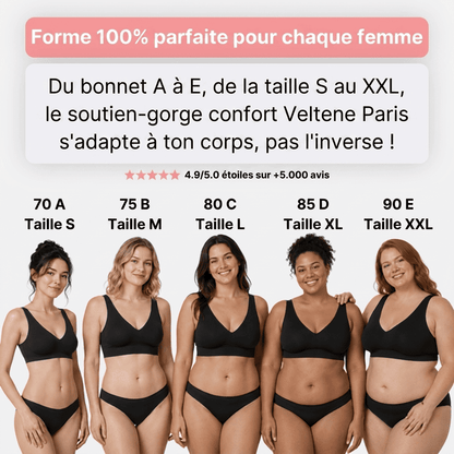 Veltene Paris soutien-gorge confort — Sans couture et sans armatures