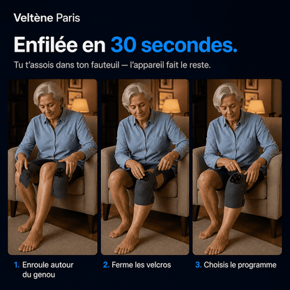 Veltene Paris — Masseur thérapeutique pour genoux 3 en 1