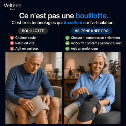 Veltene Paris — Masseur thérapeutique pour genoux 3 en 1