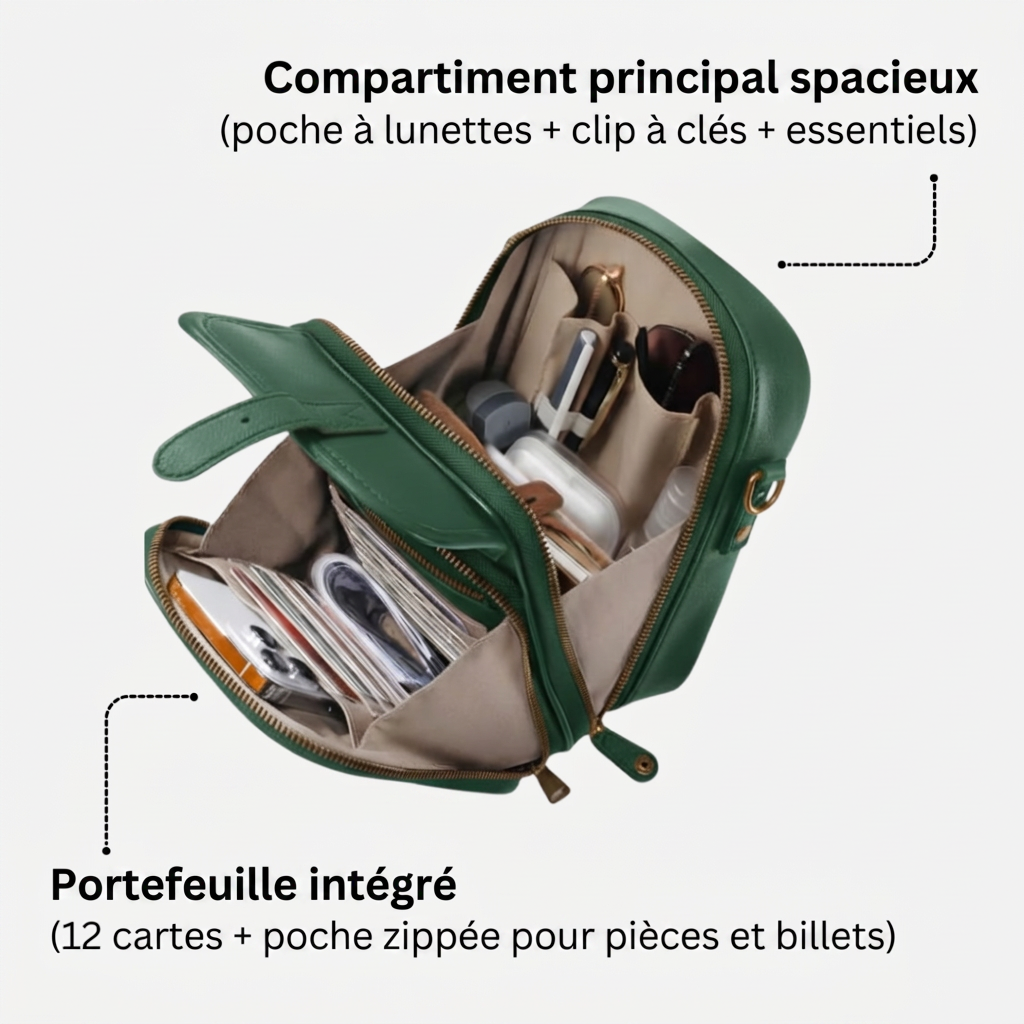 Vert — compartiments organisés
