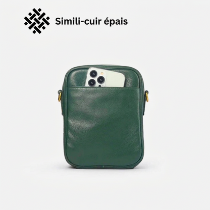 Vert — simili-cuir épais