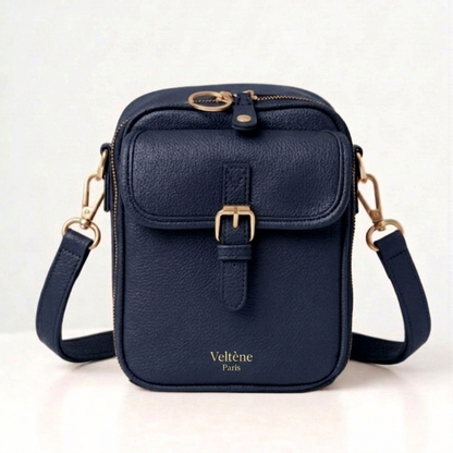 Bleu Marine — sac bandoulière Veltène Paris