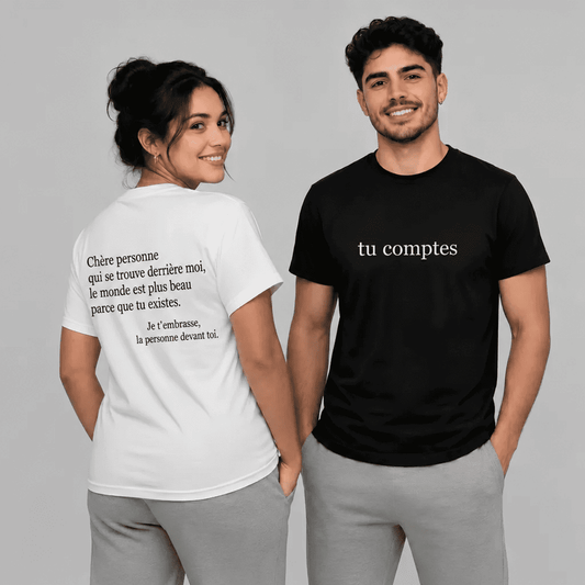 T-shirt « Tu comptes »