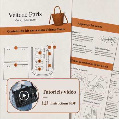 Veltene Paris — Kit Sac à Main à Coudre Soi-Même