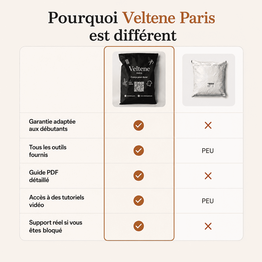 Veltene Paris — Kit Sac à Main à Coudre Soi-Même