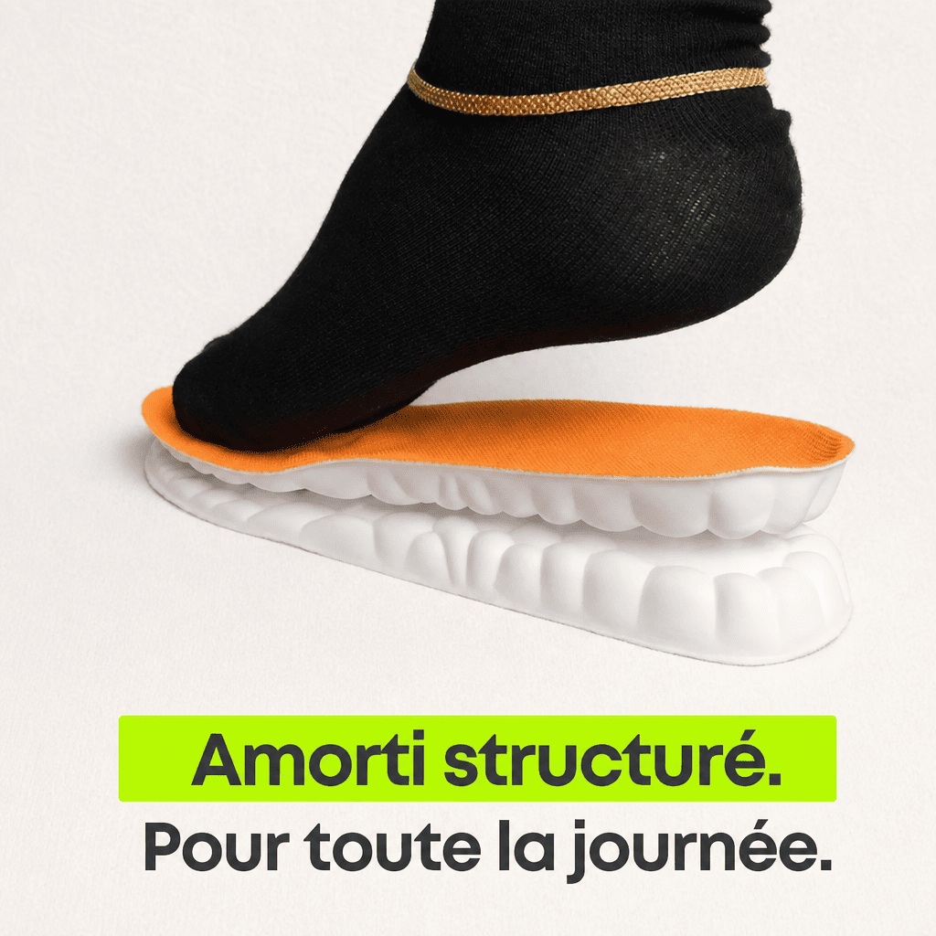 Veltene - Semelles orthopédiques pour soulager les douleurs au talon et la fasciite plantaire