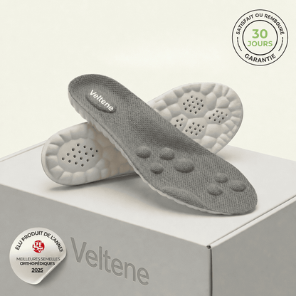 Veltene - Semelles orthopédiques pour soulager les douleurs au talon et la fasciite plantaire