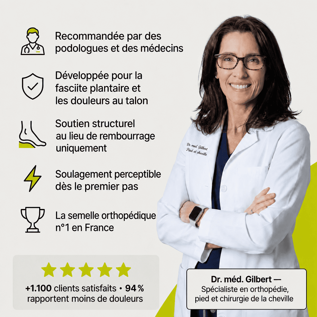 Veltene - Semelles orthopédiques pour soulager les douleurs au talon et la fasciite plantaire