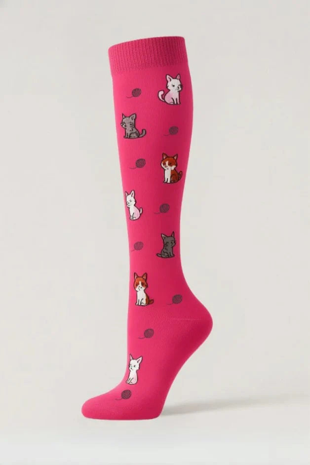 Chaussettes de compression motif