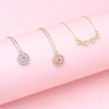 Collier Cœur Porte-Bonheur - Le Cadeau Parfait pour Maman